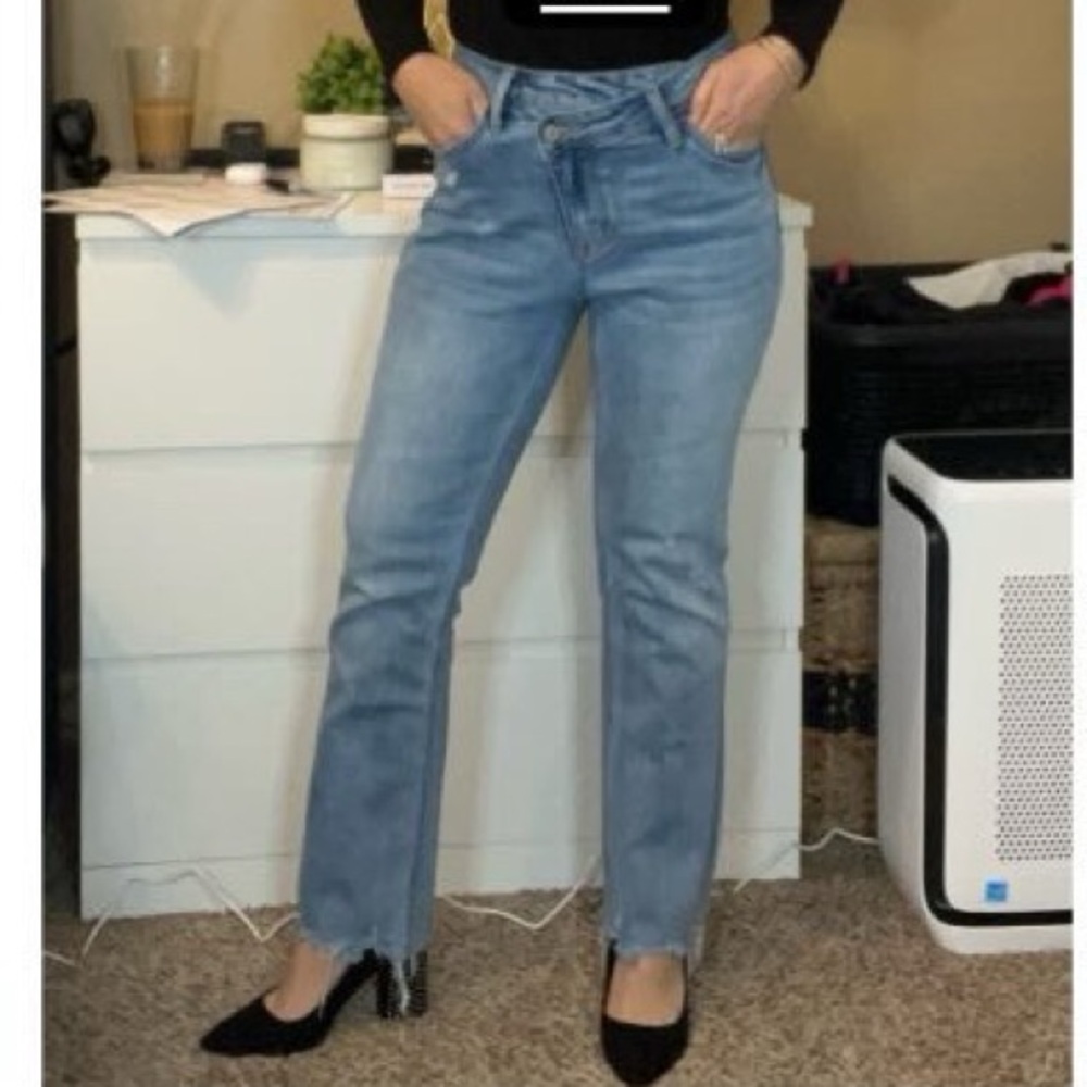 Vervet High Rise Crop Jeans